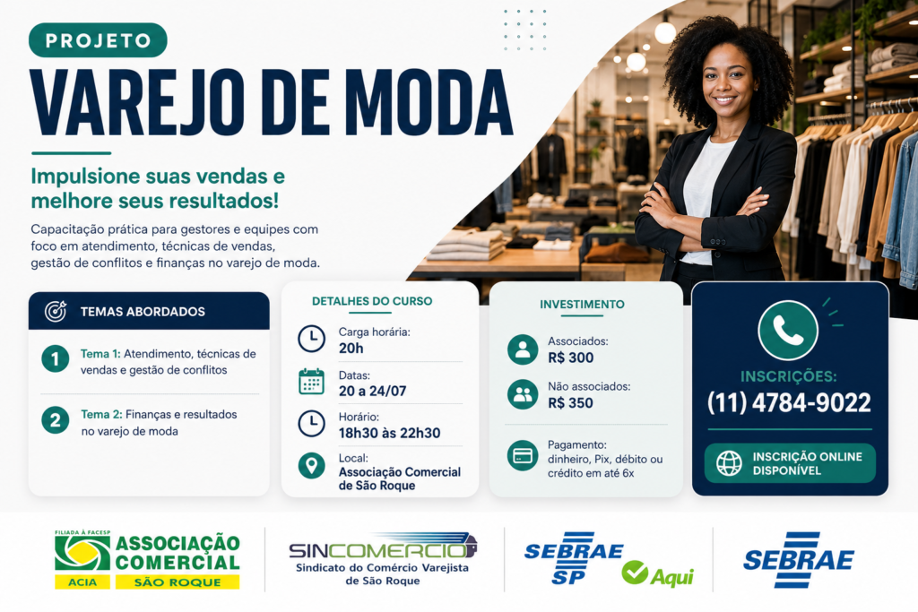 Projeto Varejo de Moda