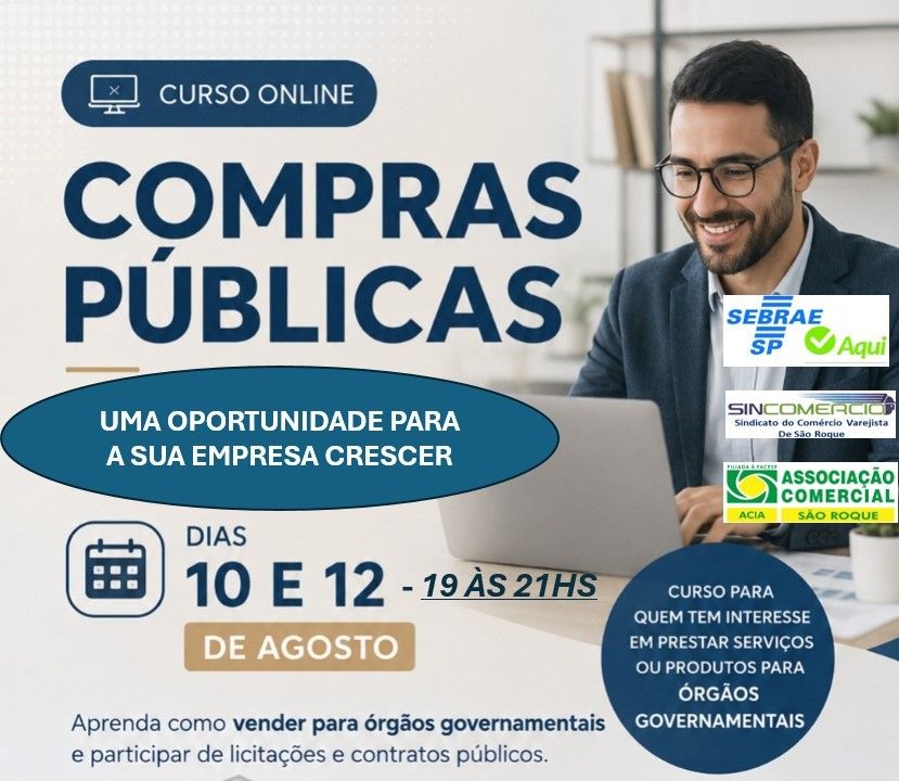 CURSO ONLINE – COMPRAS PÚBLICAS
