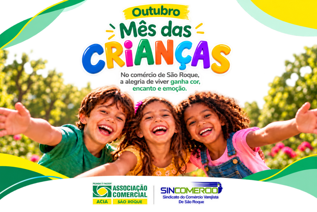 Outubro Mês das CRIANÇAS